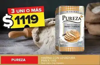 Carrefour Maxi Pureza - harina con levadura pan oferta