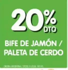 Jumbo Bife de jamon oferta