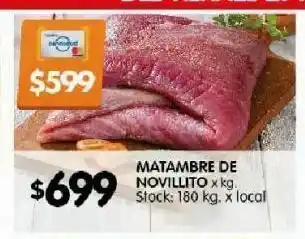 Disco Matambre x kilo oferta