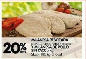 Disco Milanesas rebozadas oferta