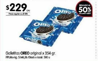 Disco Galletas oreo oferta
