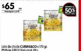 Disco Maíz cuisine & co oferta