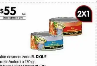 Disco Atún desmenuzado en aceite vegetal oferta