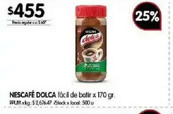 Disco Café soluble dolca oferta
