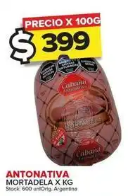 Carrefour Maxi Antonativa - mortadela oferta