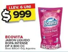 Carrefour Maxi Ecovita - jabon liquido ropa intense dp oferta