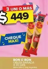 Carrefour Maxi Bon o bon - oblea banada oferta