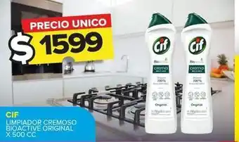 Carrefour Maxi Cif - limpiador cremoso bioactive original oferta