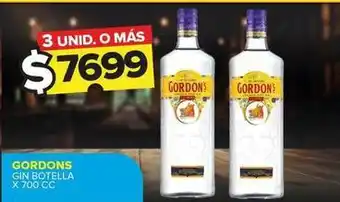 Carrefour Maxi Gordon's - gin botella oferta
