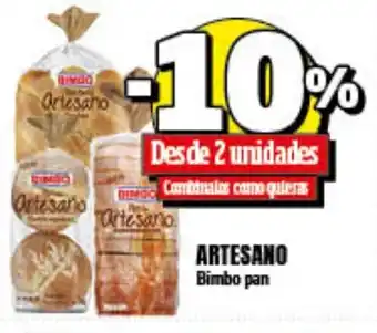 Supermayorista Vital Artesano Bimbo pan oferta