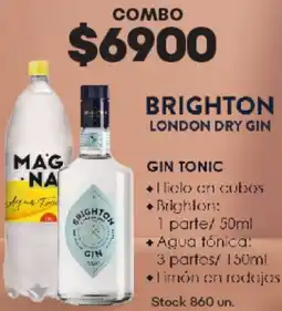 Supermercados Tadicor BRIGHTON LONDON DRY GIN oferta