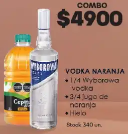 Supermercados Tadicor VODKA NARANJA oferta