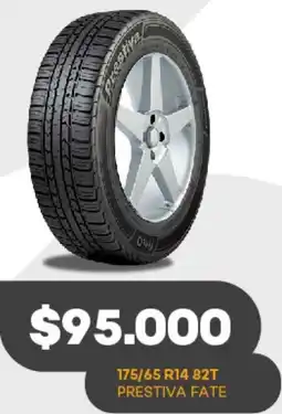 Supermercados Tadicor 175/65 R14 82T PRESTIVA FATE oferta