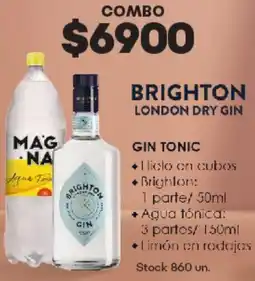 Supermercados Tadicor BRIGHTON LONDON DRY GIN oferta