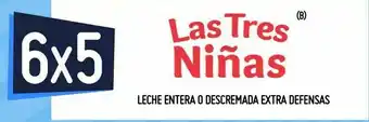 Changomas Leche entera las tres niñas 6x5 oferta