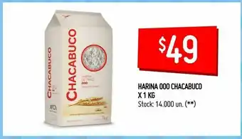 Changomas Harina 000 chacabuco x 1 kg oferta