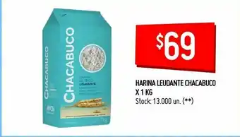 Changomas Harina leudante chacabuco x 1 kg oferta