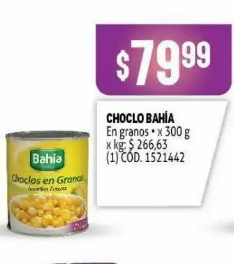 Makro Maíz bahía oferta
