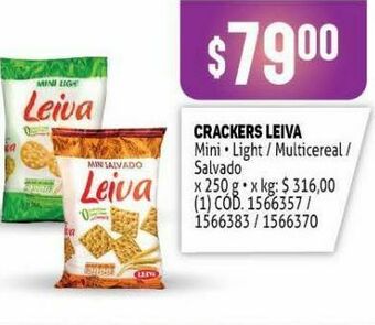 Makro Galletas leiva oferta