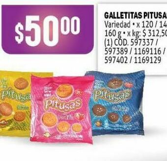 Makro Galletas pitusas oferta