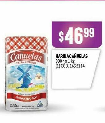 Makro Harina cañuelas oferta