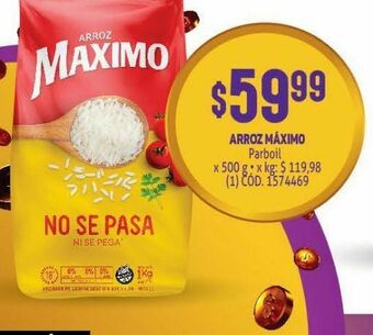 Makro Arroz maximo oferta