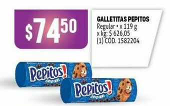 Makro Galletas pepitos oferta