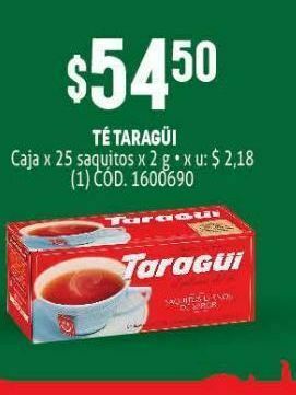 Makro Tés taraguí oferta