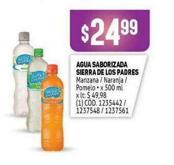 Makro Agua con sabor sierra de los padres oferta