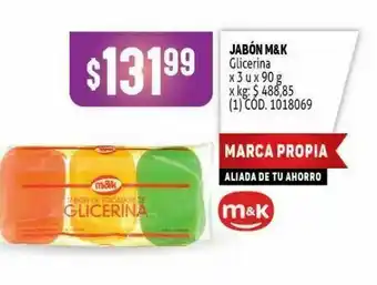 Makro Jabón de glicerina m&k oferta