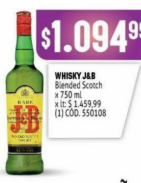 Makro Whisky j&b oferta
