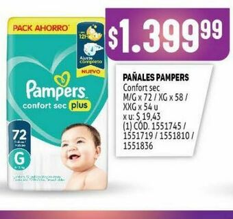 Makro Pañales pampers oferta