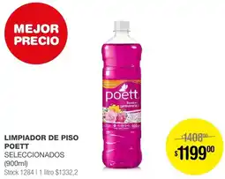 Atomo Conviene LIMPIADOR DE PISO POETT 900ML oferta