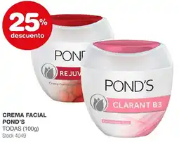 Atomo Conviene CREMA FACIAL POND'S 100g oferta