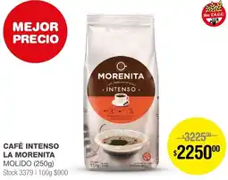 Atomo Conviene CAFÉ INTENSO LA MORENITA MOLIDO 250g oferta