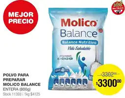 Atomo Conviene POLVO PARA PREPARAR MOLICO BALANCE ENTERA 800g oferta