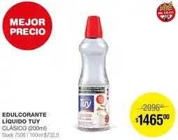 Atomo Conviene EDULCORANTE LÍQUIDO TUY CLÁSICO 200ml oferta