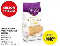 Atomo Conviene BIZCOCHUELO PARA PREPARAR EMETH 450g oferta