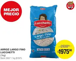 Atomo Conviene ARROZ LARGO FINO LUCCHETTI 1kg oferta