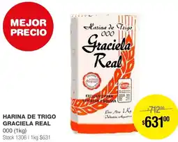 Atomo Conviene HARINA DE TRIGO GRACIELA REAL 000 1kg oferta