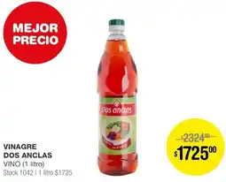 Atomo Conviene VINAGRE DOS ANCLAS VINO 1L oferta