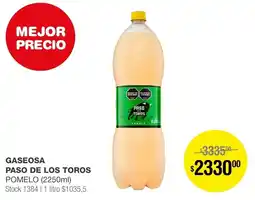 Atomo Conviene GASEOSA PASO DE LOS TOROS POMELO 2250ml oferta