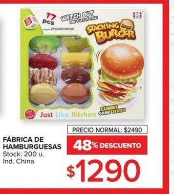 Carrefour Fábrica De Hamburguesas oferta