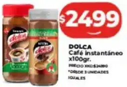 Supermayorista Vital DOLCA Café instantáneo x 100gr oferta