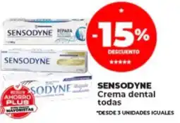 Supermayorista Vital SENSODYNE Crema dental todas oferta
