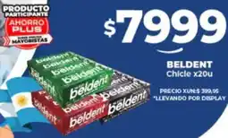 Supermayorista Vital BELDENT Chicle x20u oferta