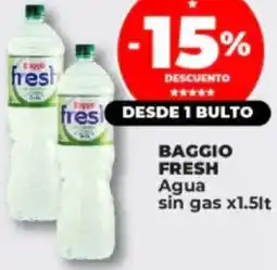 Supermayorista Vital BAGGIO FRESH Agua sin gas x1.5lt oferta
