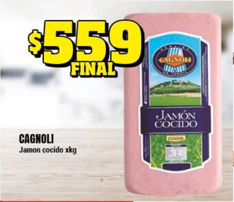 Supermayorista Vital Cagnoli Jamon cocido xkg oferta