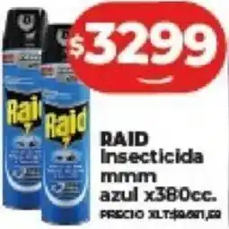 Supermayorista Vital RAID Insecticida mmm azul x380cc oferta