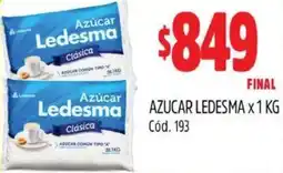 Supermercados Yaguar AZUCAR LEDESMA x 1KG oferta